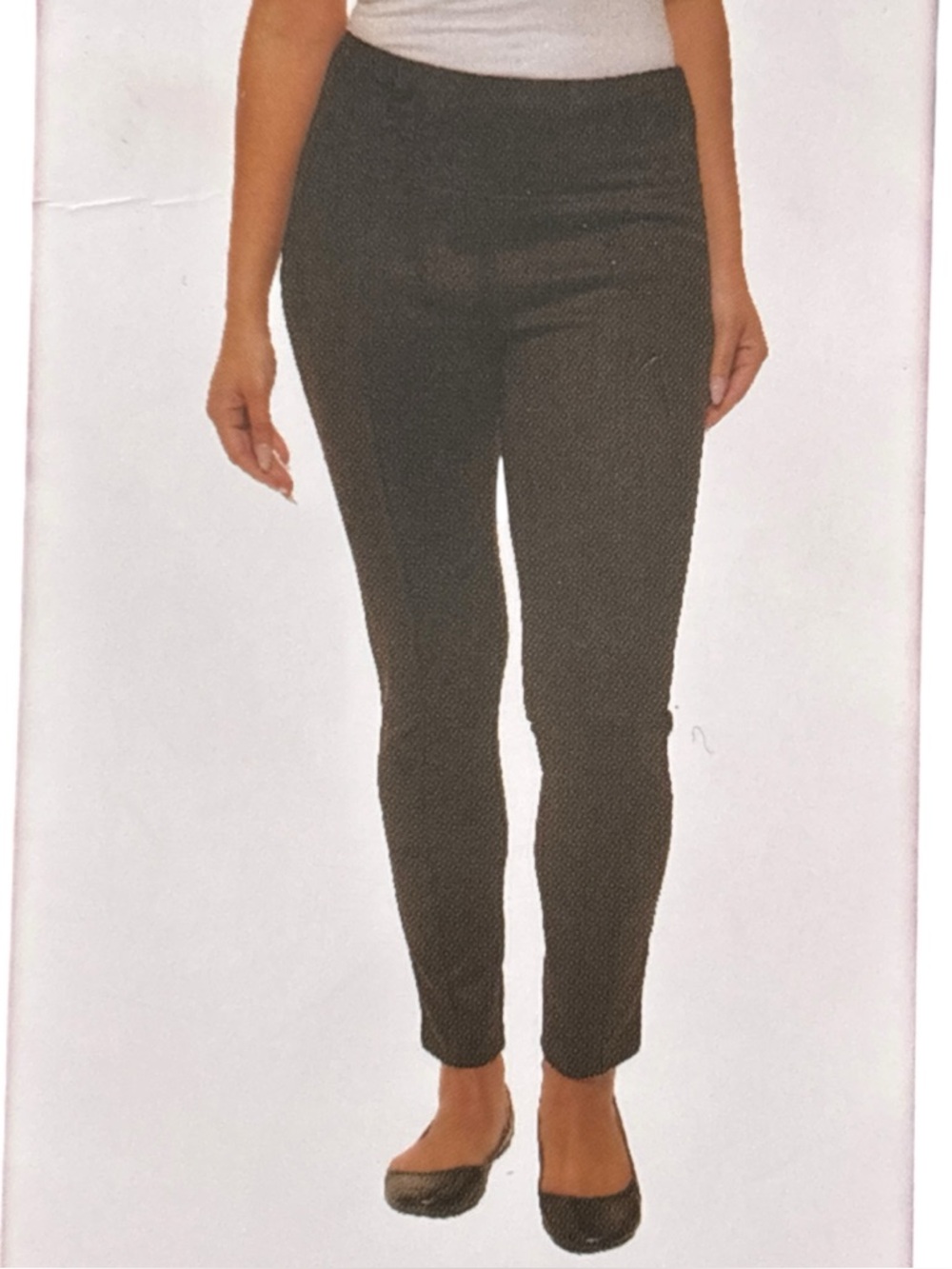 Andrew Marc Black Faux Fur Leggings Size Small NWT